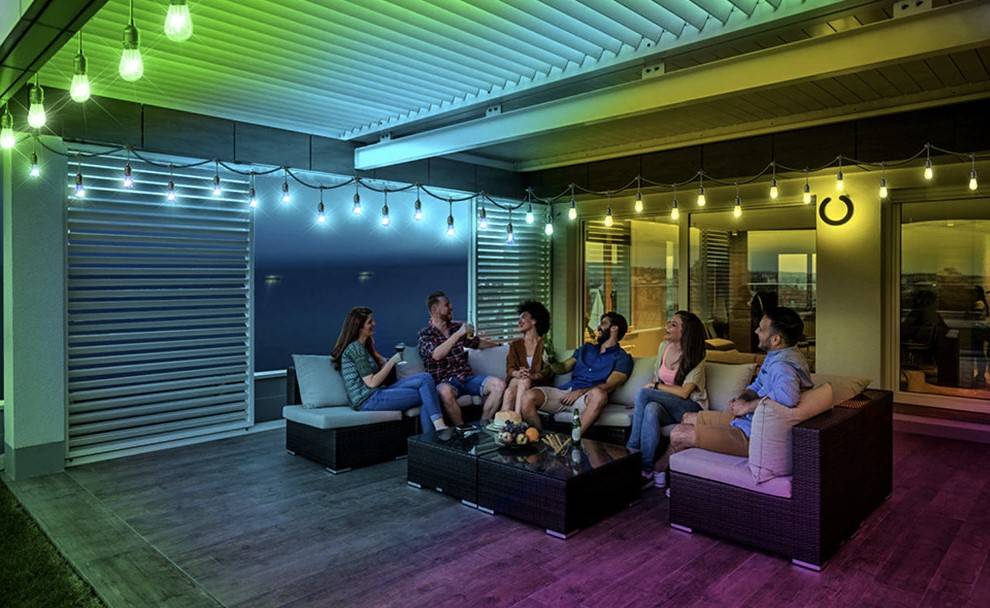 Malatec fényfüzér RGB LED izzókkal, 15 m, 21 világítási mód, hangérzékelő, távirányító 4444