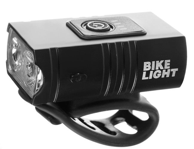 Akkumulátoros, USB-s, 2 az 1-ben bicikli lámpa + index 9