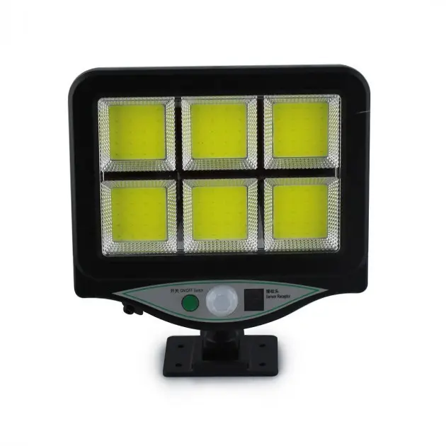 SL-F120 Kültéri COB LED napelemes fali lámpa, mozgásérzékelővel (BBL) (7)
