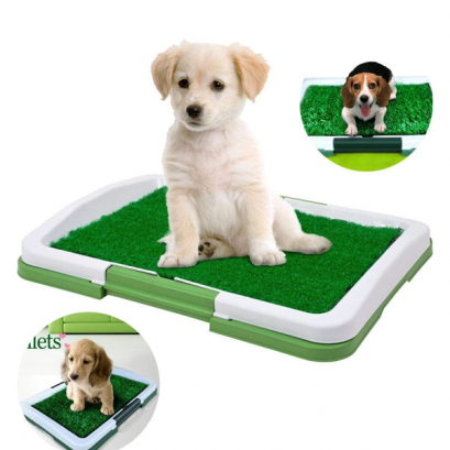 Beltéri kutya WC – hordozható, szagelnyelős, kölyökkutyák szobatisztaságra szoktatáshoz (GL- 60016) (2)