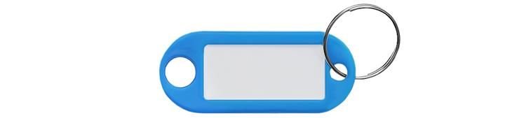 Kulcstartó írható bilétával – kulcsjelölő címke – 100 db-os csomag (BB7942) 17