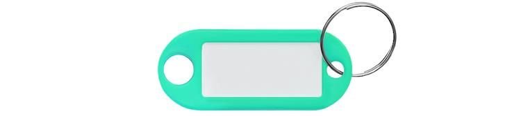 Kulcstartó írható bilétával – kulcsjelölő címke – 100 db-os csomag (BB7942) 18