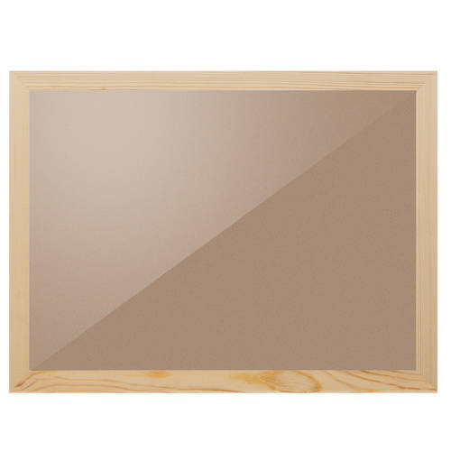 Fenyő képkeret, strasszkő és gyémántkirakókhoz – 24,5 x 34,5 cm, barna szín (BB-19917) (2)