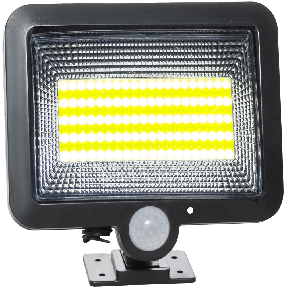 100 LED-es szürkület- és mozgásérzékelős, kültéri szolár lámpa (BB-10719) (9)