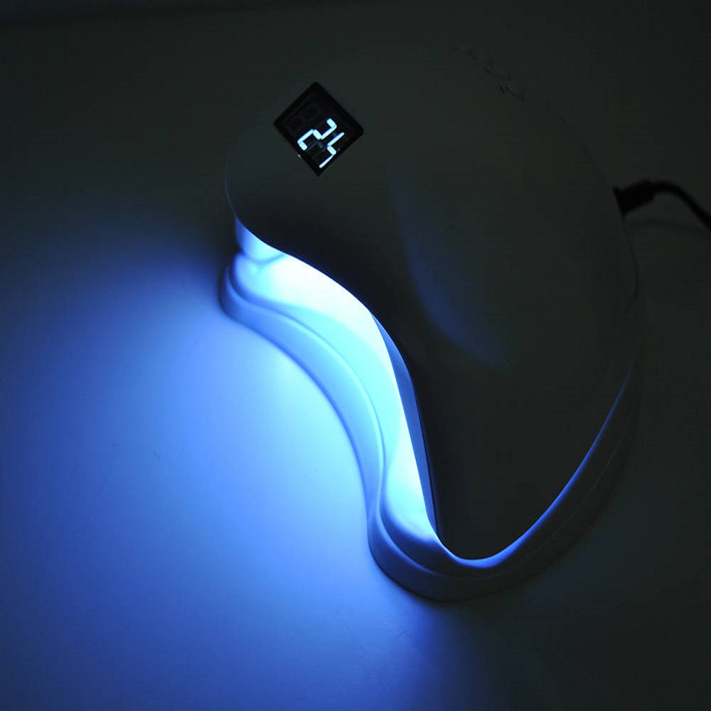 Digitális kijelzős műkörmös LED UV lámpa érzékelővel, időzítővel (BB-6462) (5)