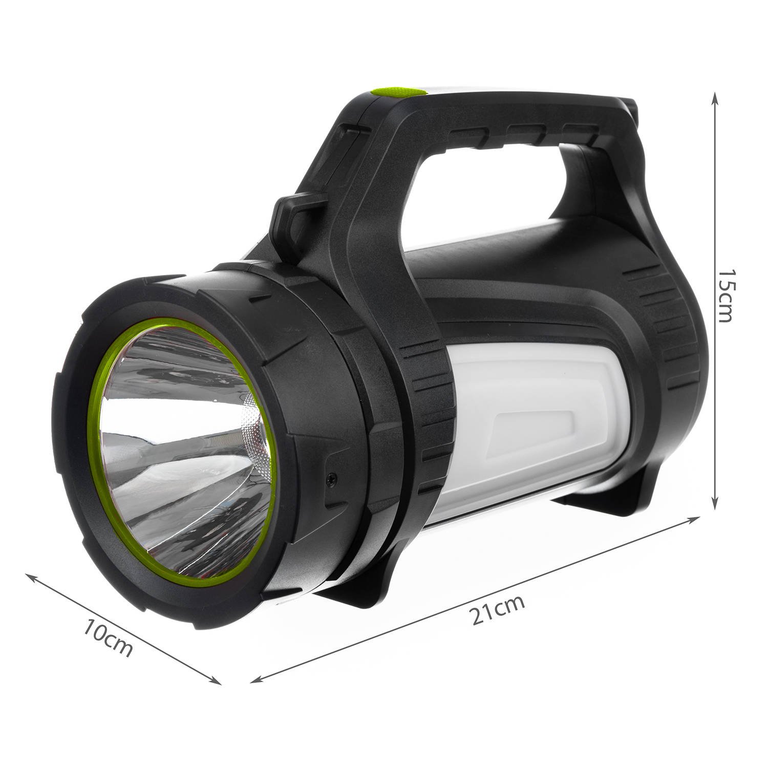Hordozható, ultra erős, víz-, és porálló kézilámpa levehető vállpánttal – 7 világítási móddal (BB-12526) (10)